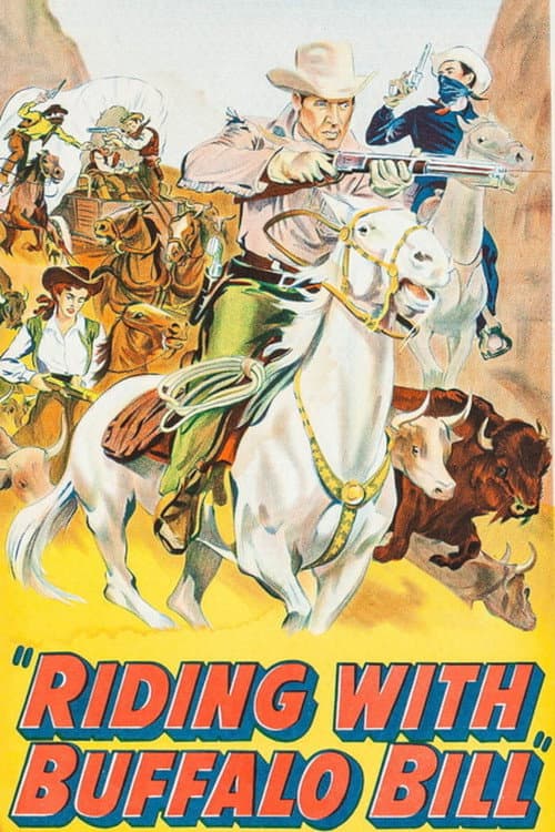 Riding with Buffalo Bill poster
