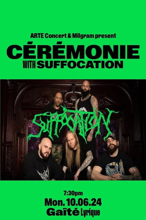 Suffocation - Cérémonie poster