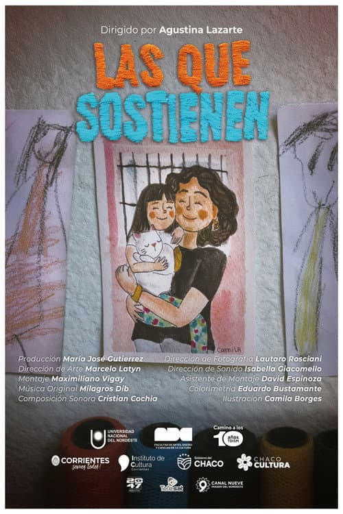 Las que sostienen poster