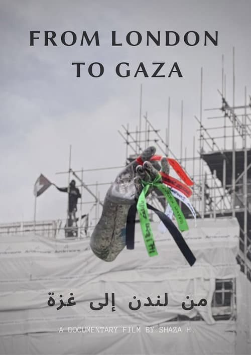 From London to Gaza poster