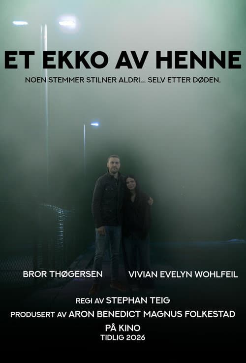 An echo of her voice poster