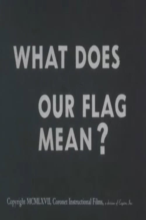 What Does Our Flag Mean? poster