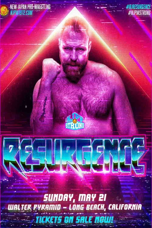 NJPW Resurgence 2023 poster