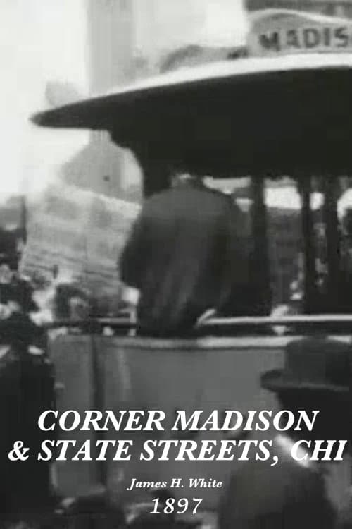 Corner Madison and State Streets, Chicago poster