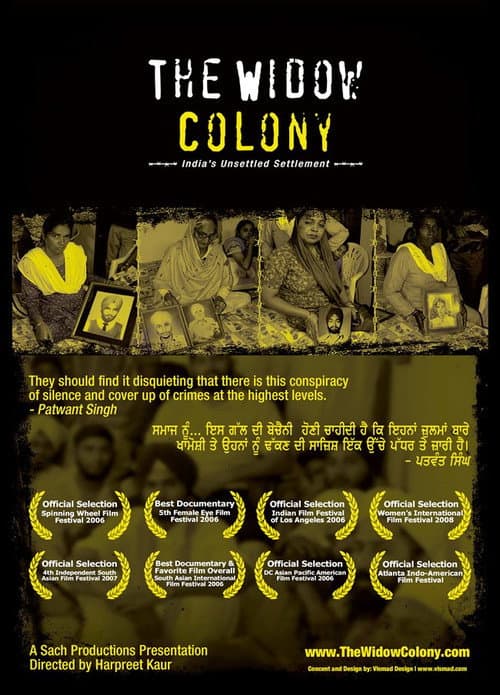 The Widow Colony: India's Unsettled Settlement poster