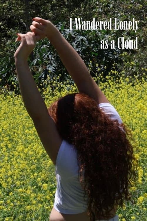 I Wandered Lonely as a Cloud poster
