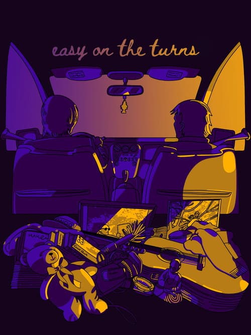 easy on the turns poster