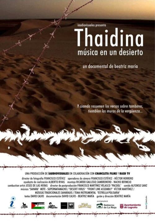Thaidina, music in the desert poster