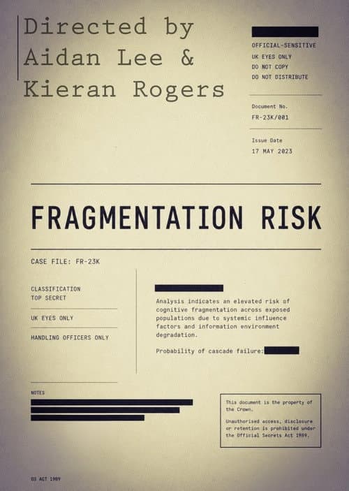 Fragmentation Risk poster