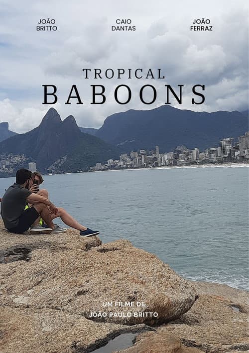 Tropical baboons poster