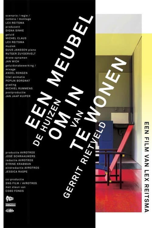 Rietveld Houses: A piece of furniture to live in poster