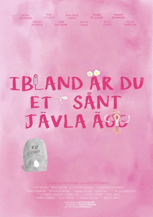 Sometimes You're Such a Darn Egg poster