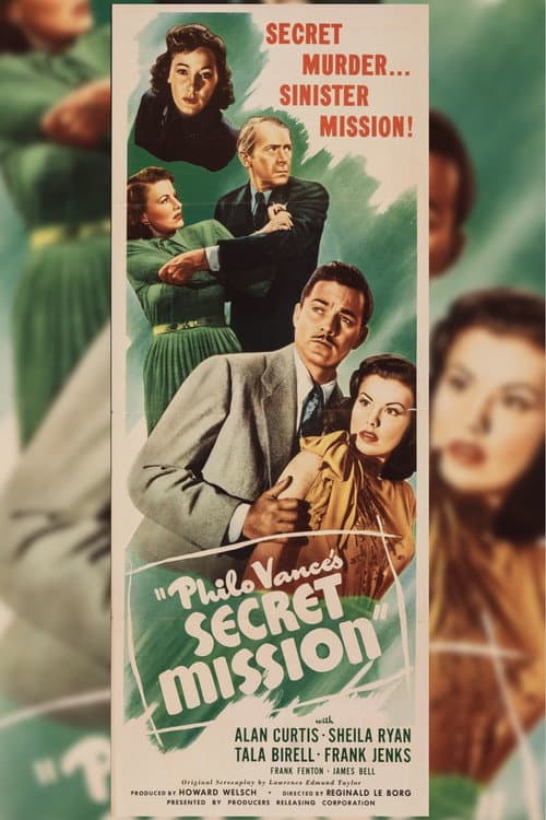 Philo Vance's Secret Mission poster