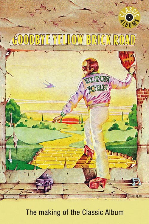 Elton John - Goodbye Yellow Brick Road poster