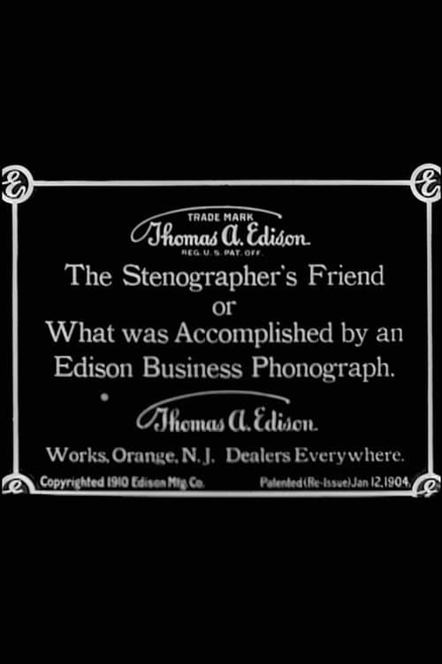 The Stenographer's Friend poster
