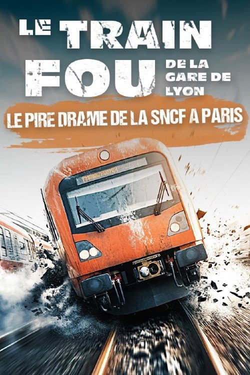 Le train fou de la Gare de Lyon poster
