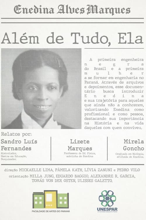 Além de Tudo, Ela poster