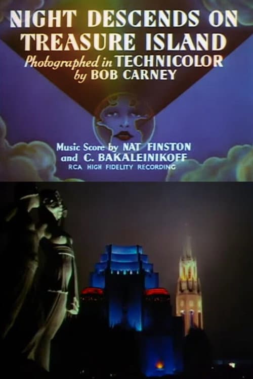 Night Descends on Treasure Island poster