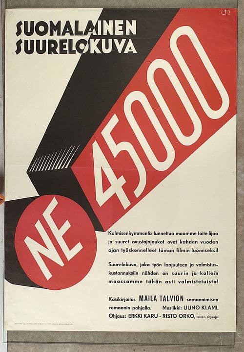 Ne 45000 poster