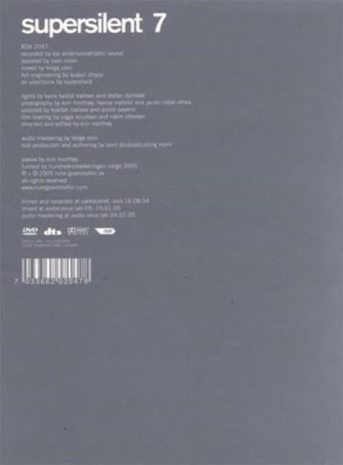 Supersilent 7 poster