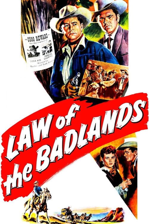 Law of the Badlands poster