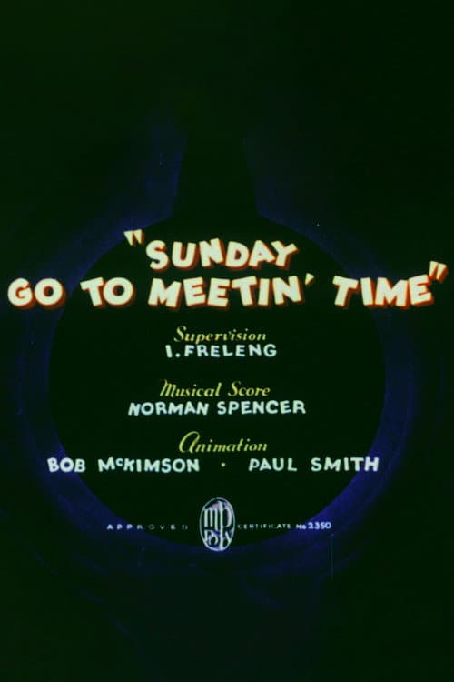 Sunday Go to Meetin' Time poster