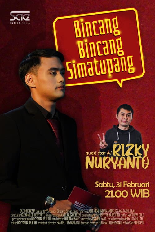 Simatupang's Chit-Chat poster