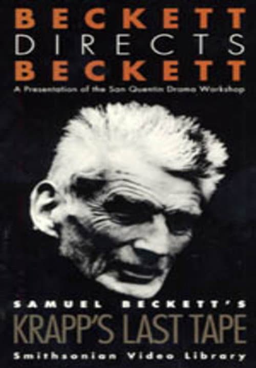 Beckett Directs Beckett: Krapp's Last Tape by Samuel Beckett poster