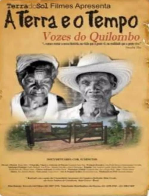 A Terra E O Tempo - Vozes Do Quilombo poster