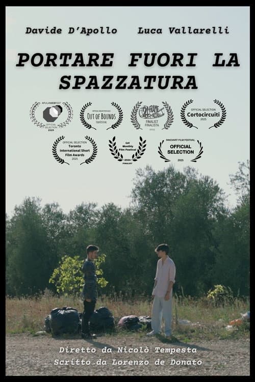 Portare fuori la spazzatura poster