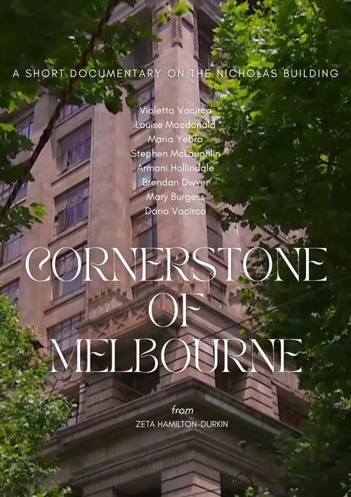 Cornerstone of Melbourne poster