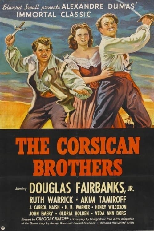 The Corsican Brothers poster