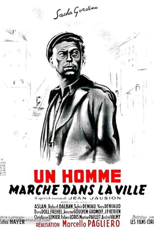 A Man Walks in the City poster