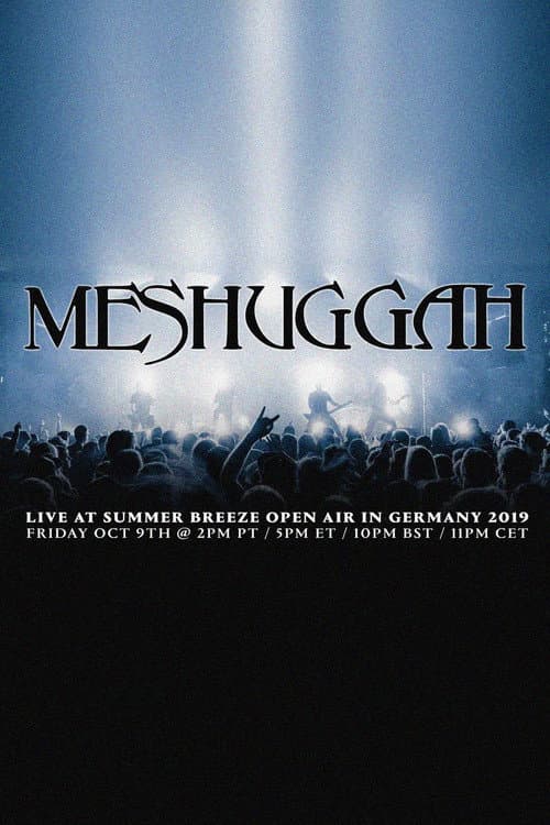 Meshuggah: Live at Summer Breeze 2019 poster