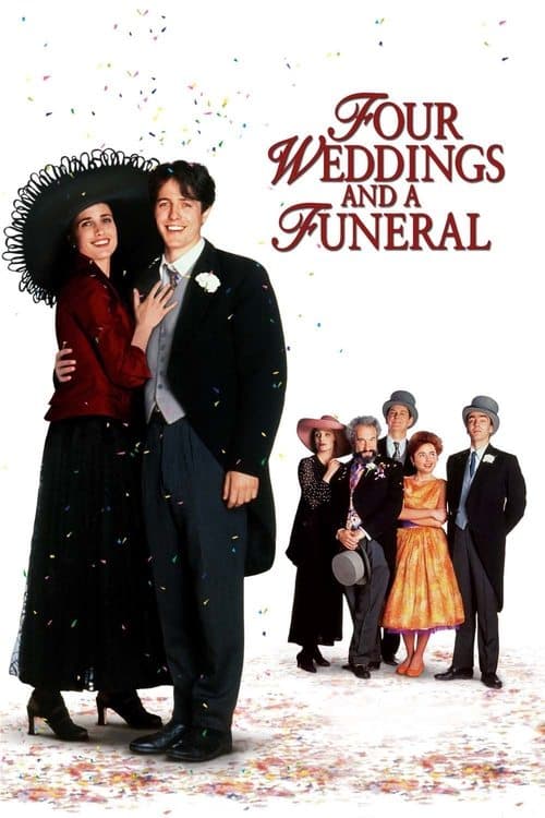 Four Weddings and a Funeral poster