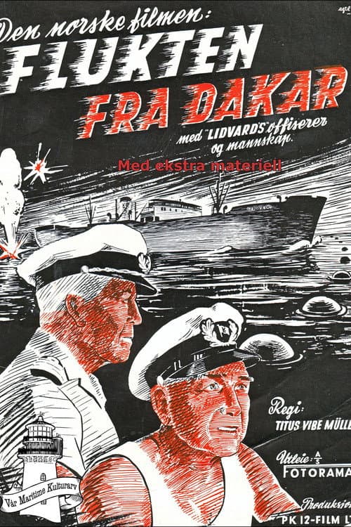 Flukten fra Dakar poster