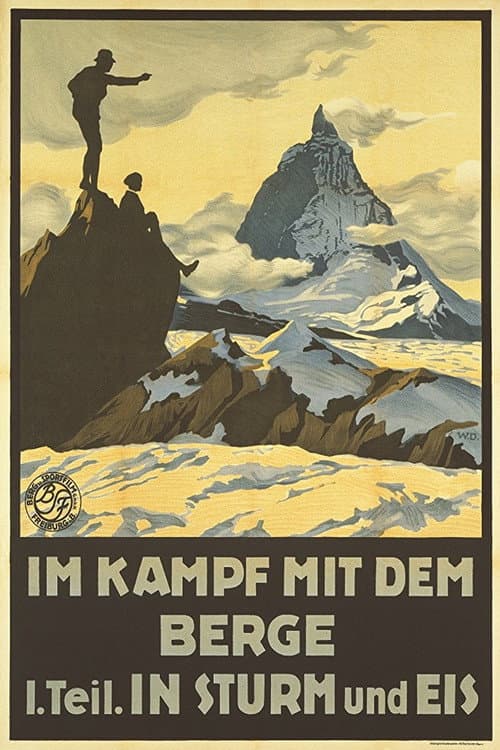 Im Kampf mit dem Berge poster