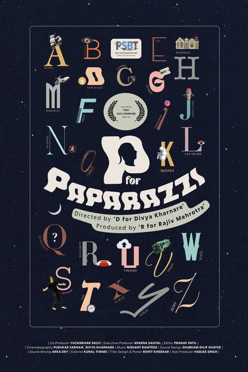 P for Paparazzi poster