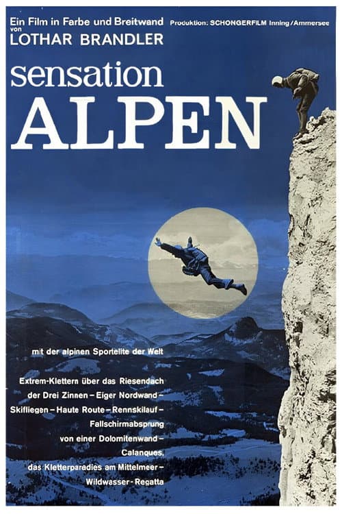Sensation Alpen poster