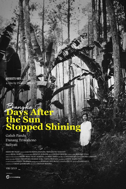 Bangka: Days After The Sun Stopped Shining poster