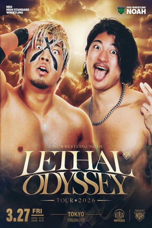 NOAH Lethal Odyssey Tour 2026 poster