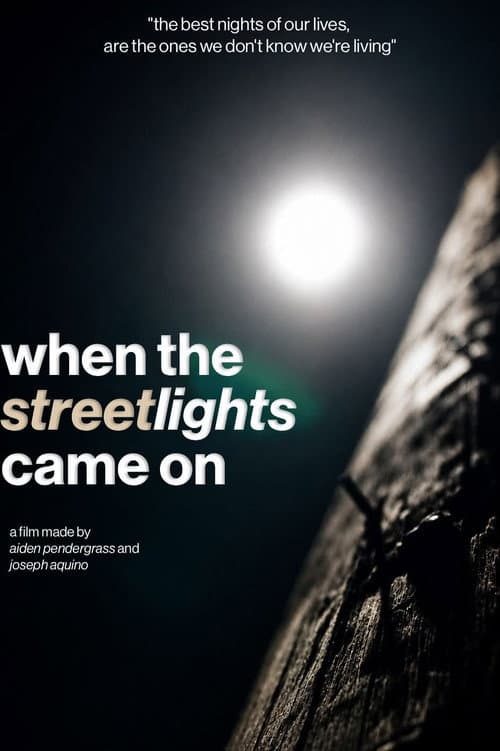 When The Streetlights Came On poster