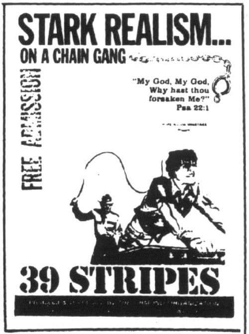 39 Stripes poster
