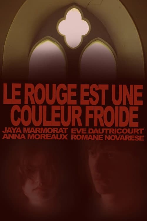 le rouge est une couleur froide poster