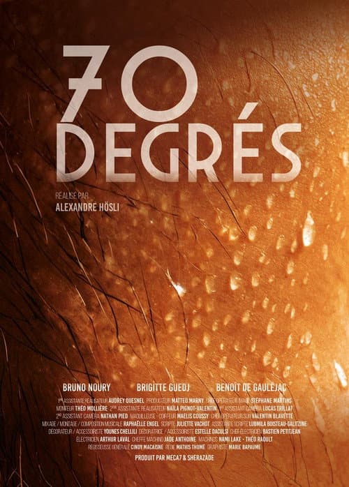 70 DEGRÉS poster