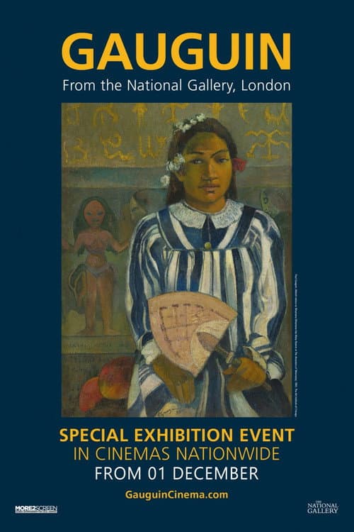 Gauguin from the National Gallery, London poster