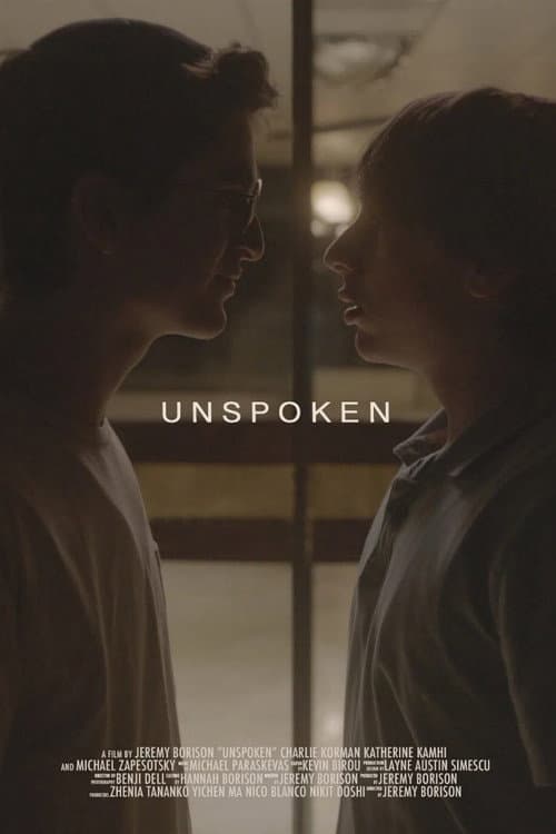 Unspoken poster