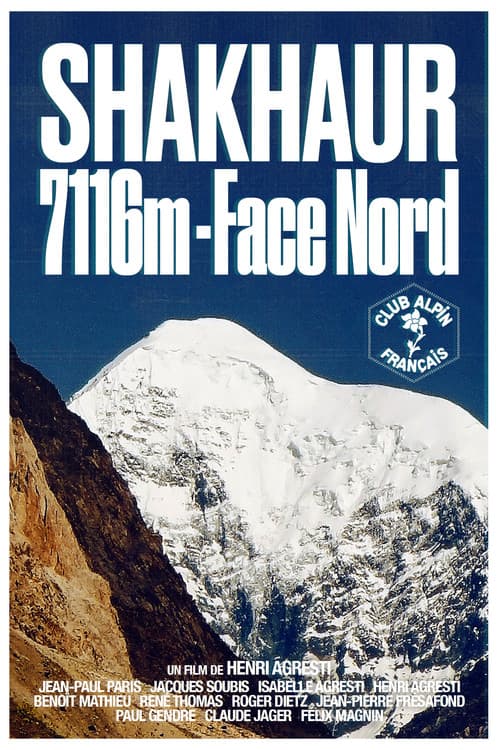 Shakhaur 7116m, North Face poster