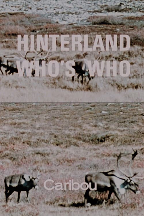 Hinterland Who's Who: Caribou poster