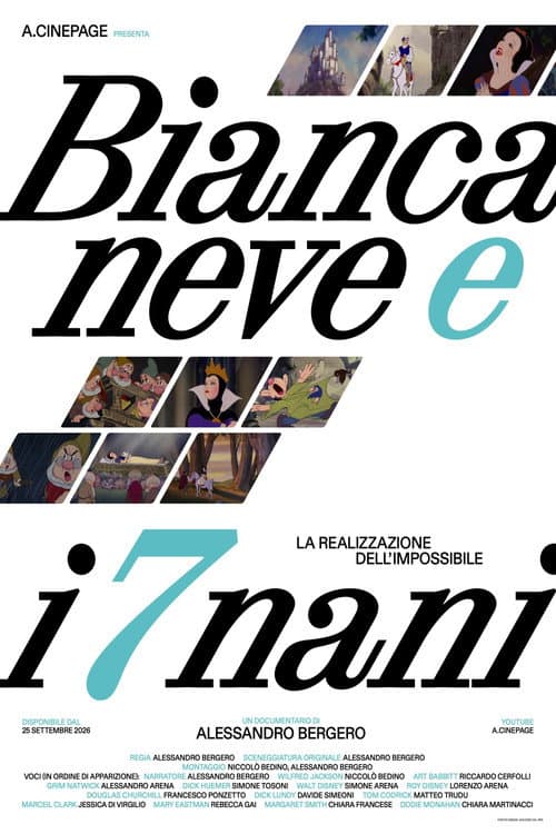 Biancaneve e i sette nani: la realizzazione dell’impossibile poster